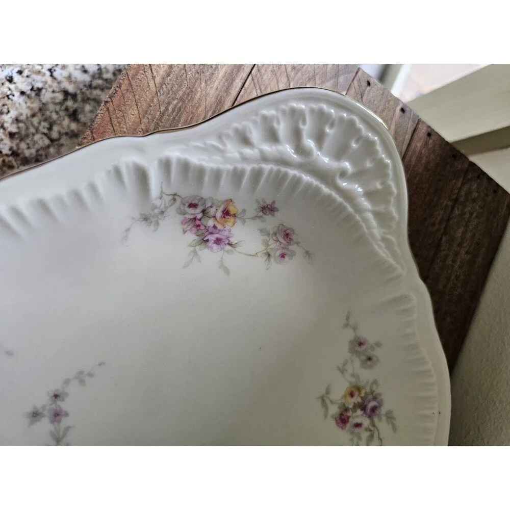 Theodore Haviland New York Oval Serving Platter Pattern Helene 12 Inches